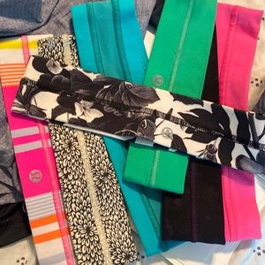 7 x 2” lululemon headbands